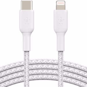 BELKIN Câble Tressé MFI USB-C vers Lightning