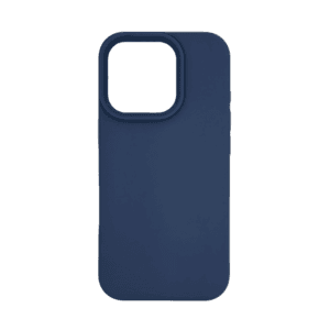 Coque Silicone iPhone 16 Pro - Bleu Nuit