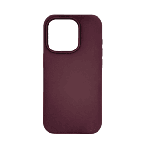 Coque Silicone iPhone 16 Pro - Bordeaux