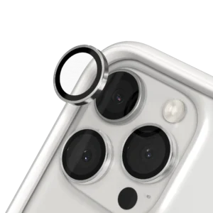 Protection Lentille iPhone 16 Pro/ 16 Pro Max - Argent