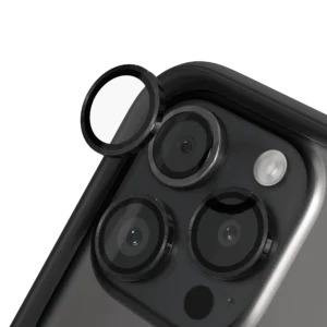 Protection Lentille iPhone 15 Pro/ 15 Pro Max - Noir